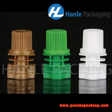 Dia 8.6mm stand up pouches spout and fruit pouch caps, beverage pasteurized spout and cap - HL086S